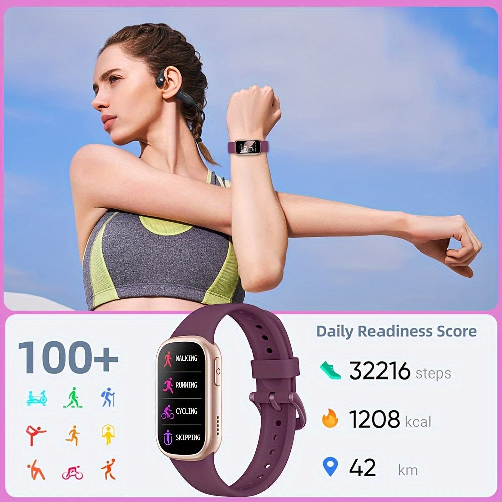 Waterproof Smartwatch – Long Battery Life Fitness Tracker