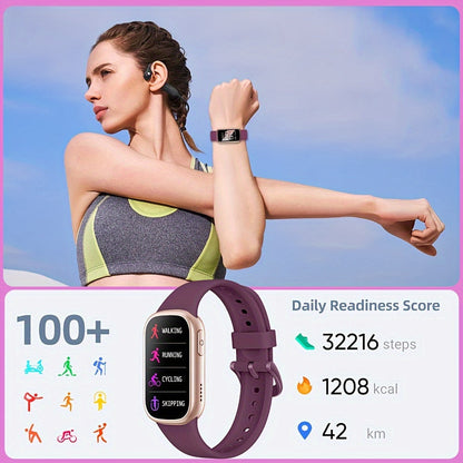 Waterproof Smartwatch – Long Battery Life Fitness Tracker