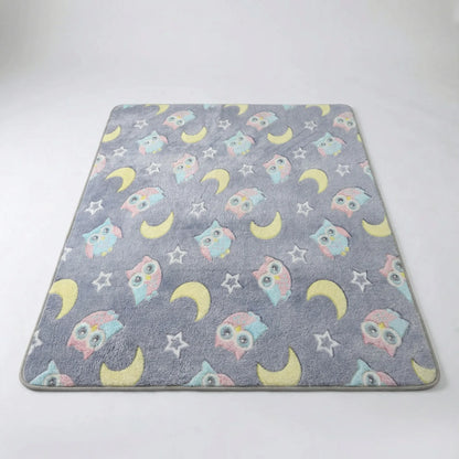 Whimsical Pattern Area Rug for Kids and Home Decor