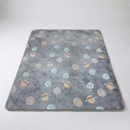 Whimsical Pattern Area Rug for Kids and Home Decor