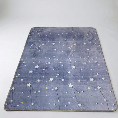 Whimsical Pattern Area Rug for Kids and Home Decor