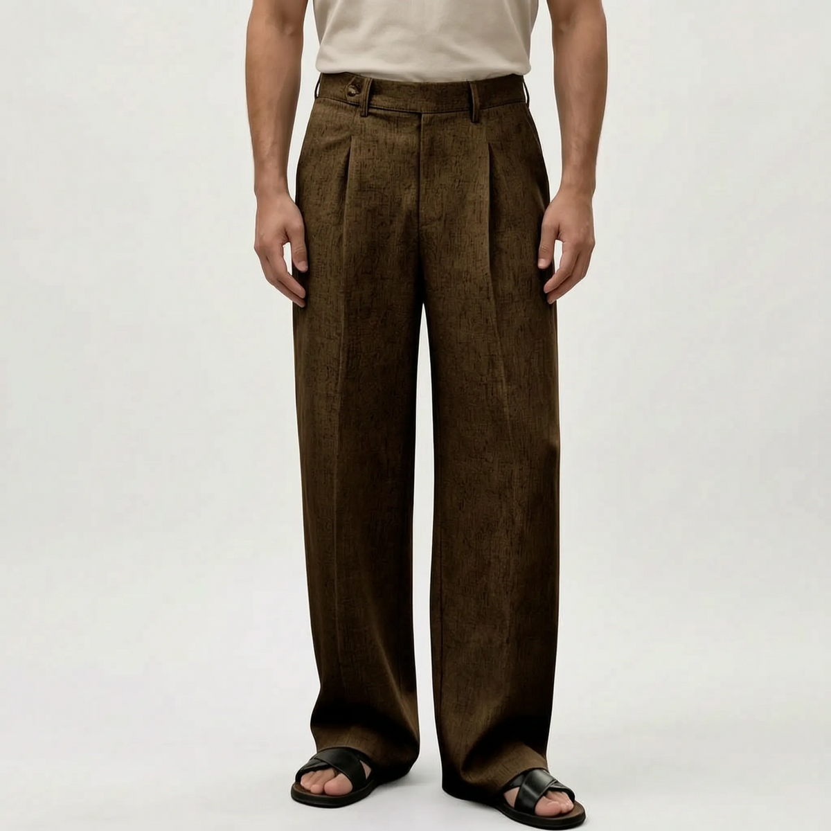 Wide-Leg Summer Trousers