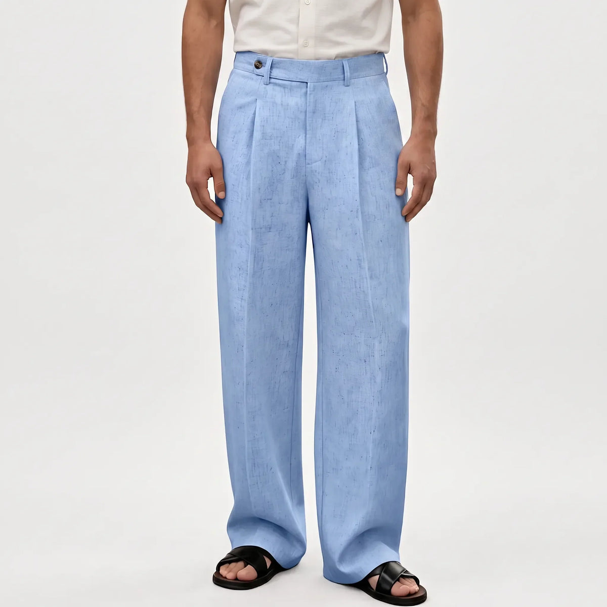 Wide-Leg Summer Trousers