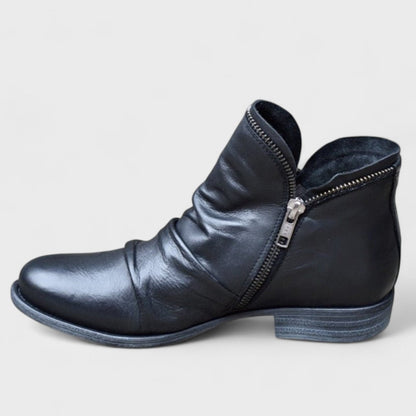 Women's Ankle Boots with Side Zipper
