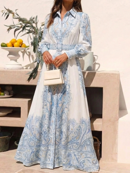 Women's Button-Down Maxi Dress