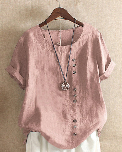 Women's Button-Down Tunic