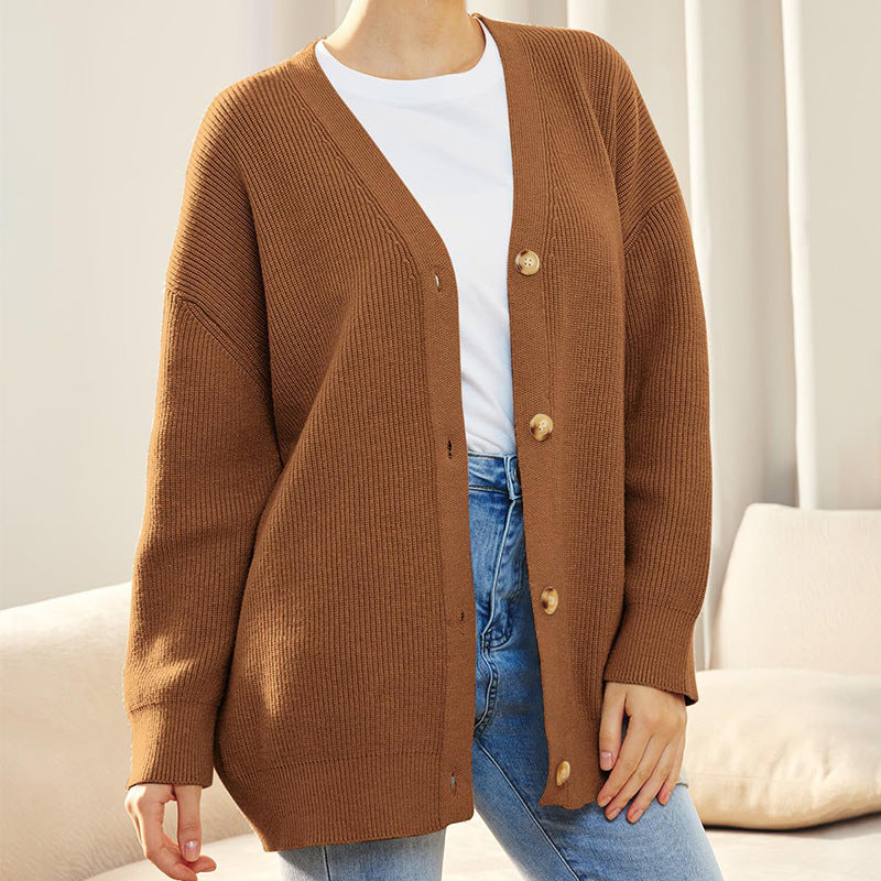 Women's Cardigan - Elegant and Soft Knit Sweater