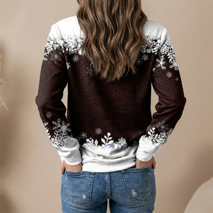 Women's Christmas Snowman Sweatshirt