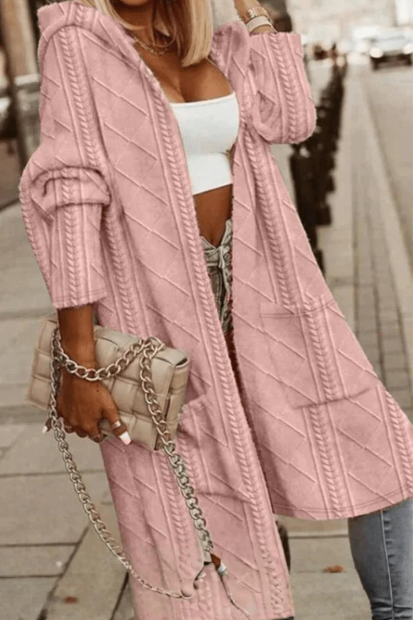 Women's Cozy Hooded Cardigan
