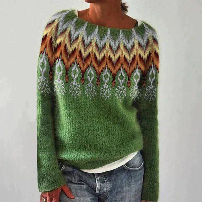 Women's Fair Isle Pullover Sweater