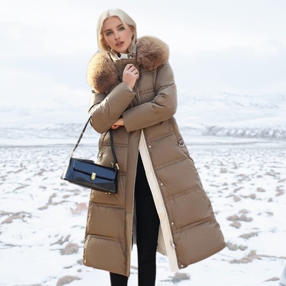 Women's Faux Fur Puffer Coat
