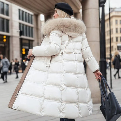 Women's Faux Fur Puffer Coat