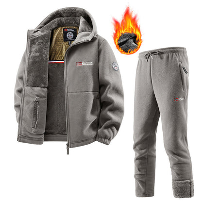 Women's Fleece Jacket and Jogging Pants Set