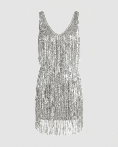 Women's Fringe Mini Dress