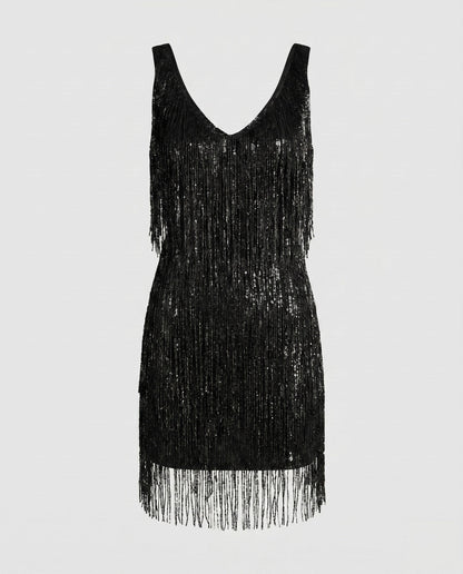 Women's Fringe Mini Dress