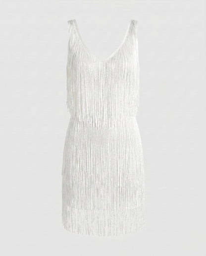 Women's Fringe Mini Dress