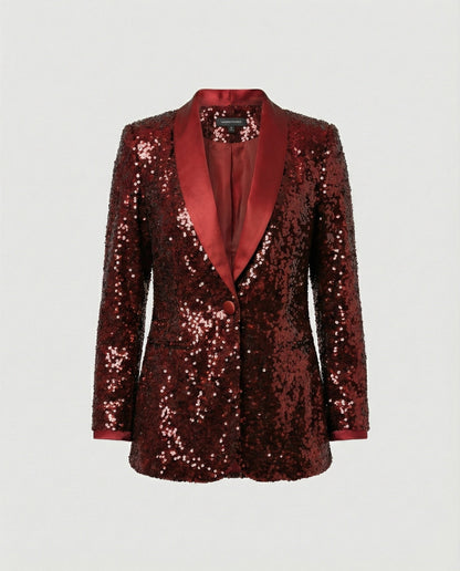 Women's Glitter Blazer