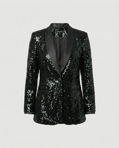 Women's Glitter Blazer