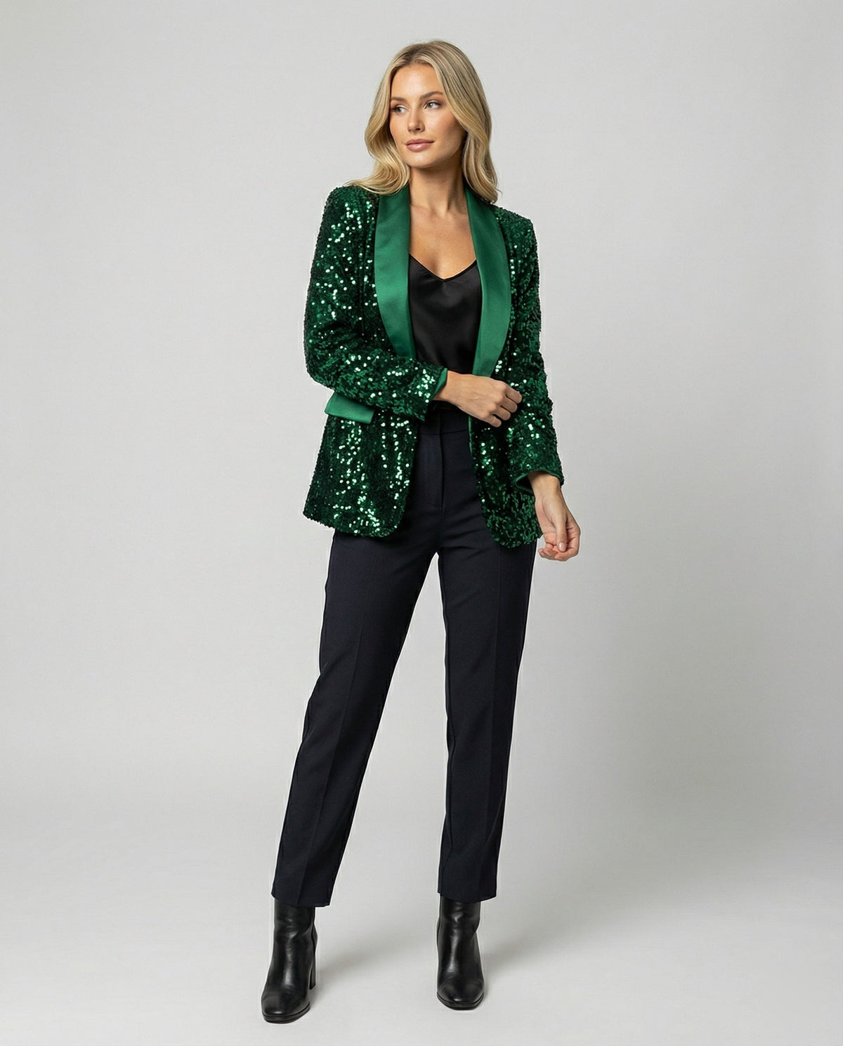 Women's Glitter Blazer