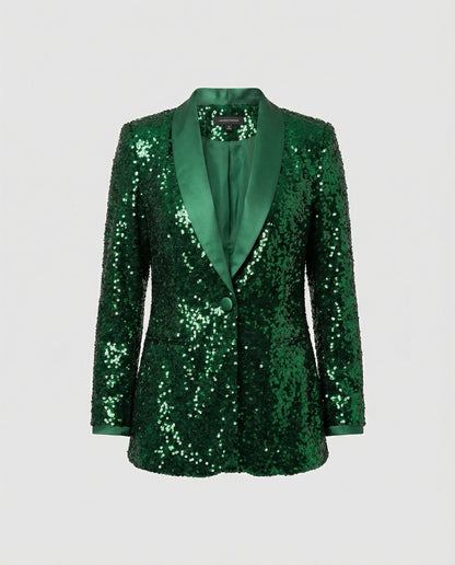 Women's Glitter Blazer