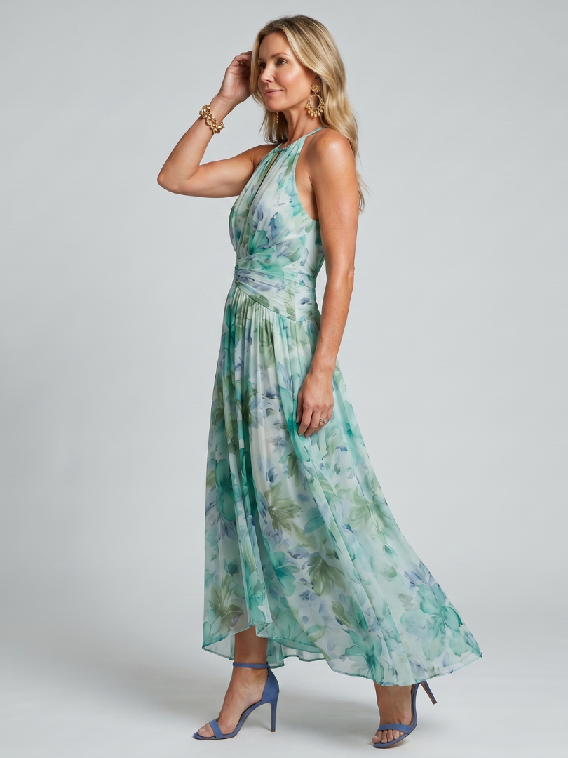 Women's Halter Maxi Dress