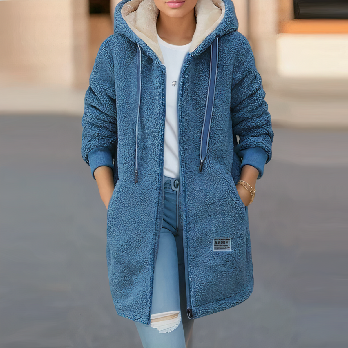 Women's Hooded Fleece Jacket