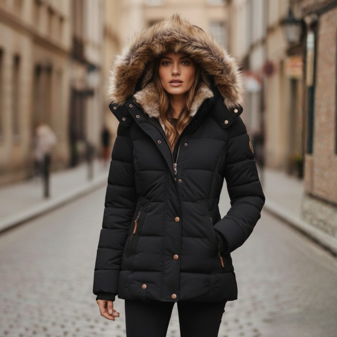 Women's Hooded Padded Jacket