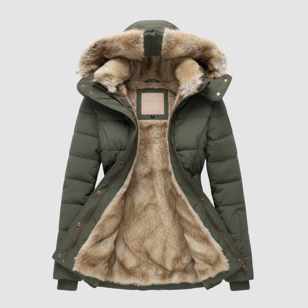 Women's Hooded Padded Jacket