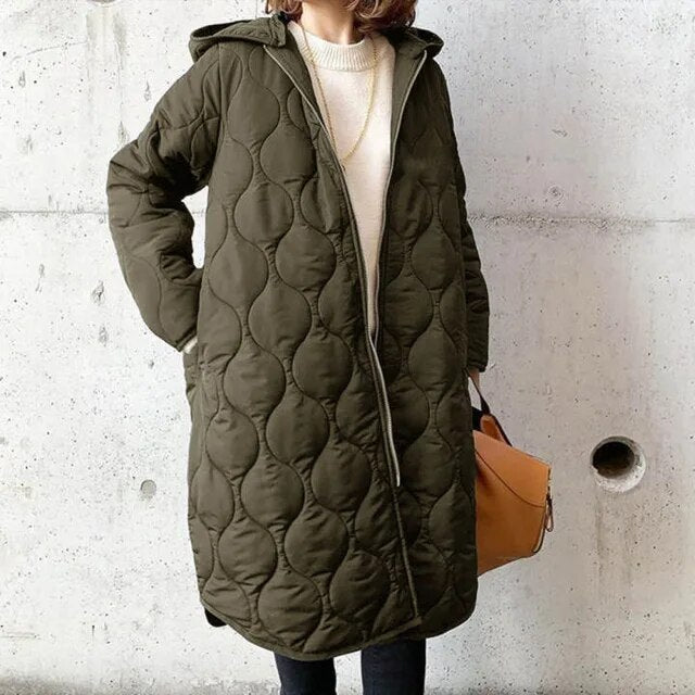 Women's Hooded Winter Parka Jacket