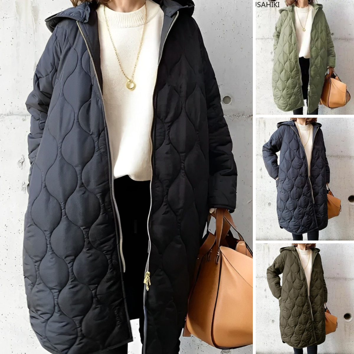 Women's Hooded Winter Parka Jacket