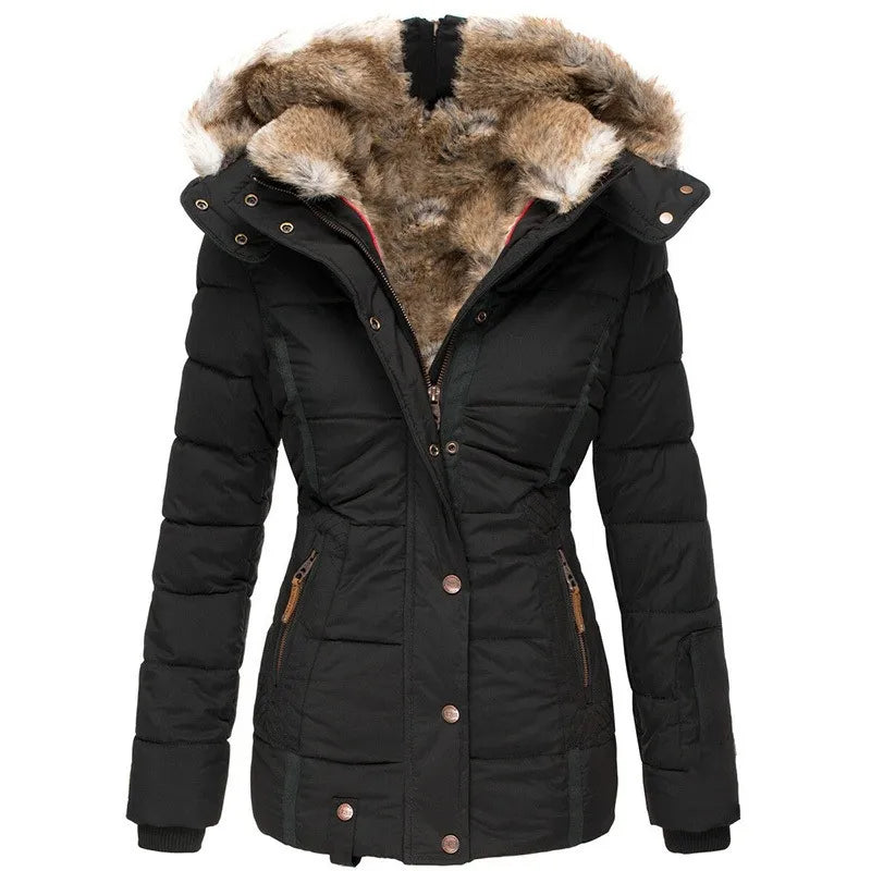 Women's Insulated Hooded Winter Jacket