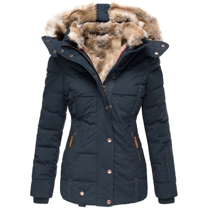 Women's Insulated Hooded Winter Jacket