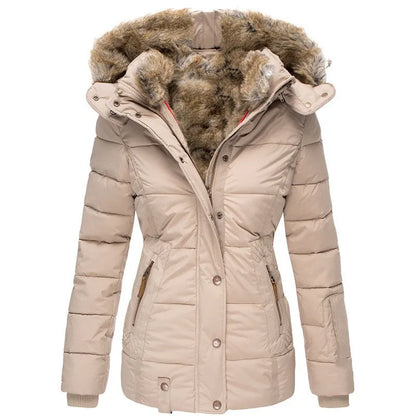 Women's Insulated Hooded Winter Jacket