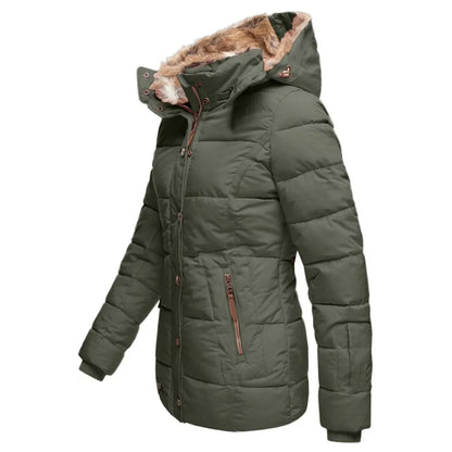 Women's Insulated Hooded Winter Jacket