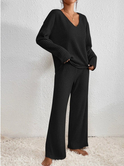 Women's Knit Loungewear Set