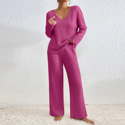 Women's Knit Loungewear Set