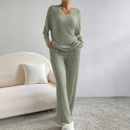 Women's Knit Loungewear Set