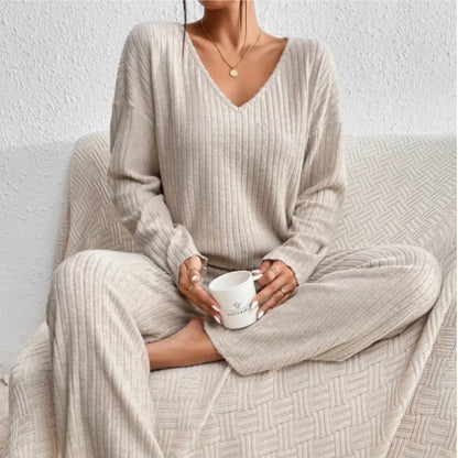 Women's Knit Loungewear Set