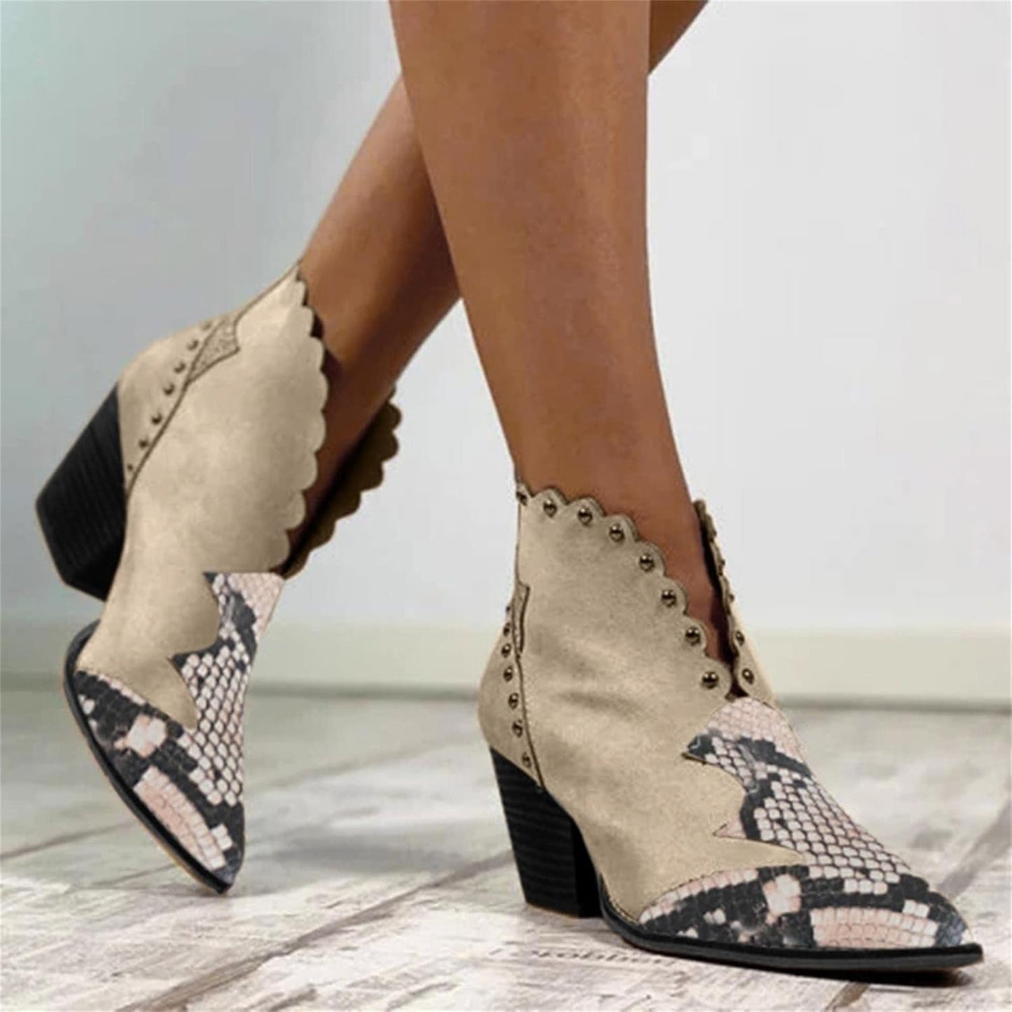 Women's Lace-Up Cowboy Boots