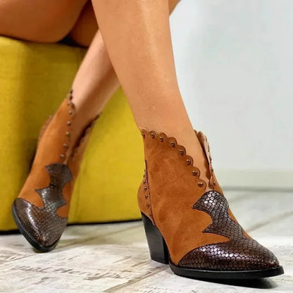 Women's Lace-Up Cowboy Boots