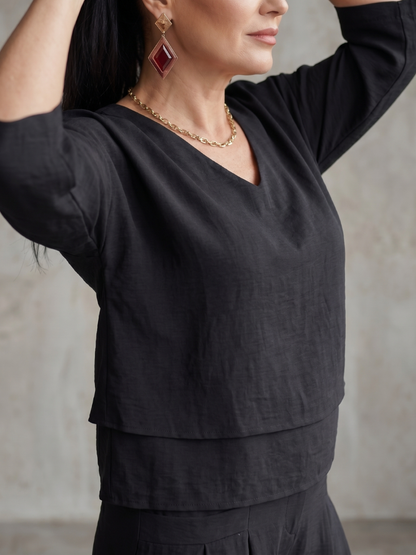 Women's Layered Loungewear Set