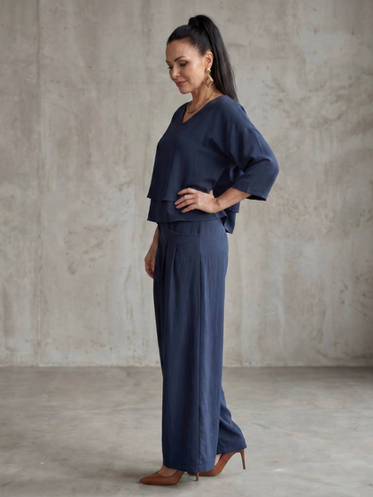 Women's Layered Loungewear Set