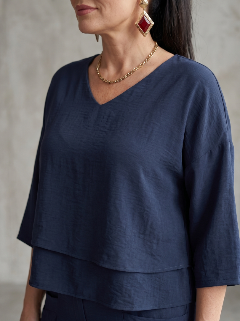 Women's Layered Loungewear Set