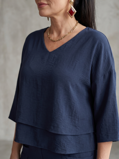 Women's Layered Loungewear Set