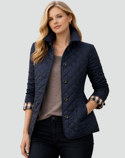 Women’s Lightweight Button-Front Quilted Jacket