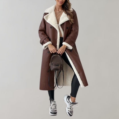 Women's Long Teddy Winter Coat