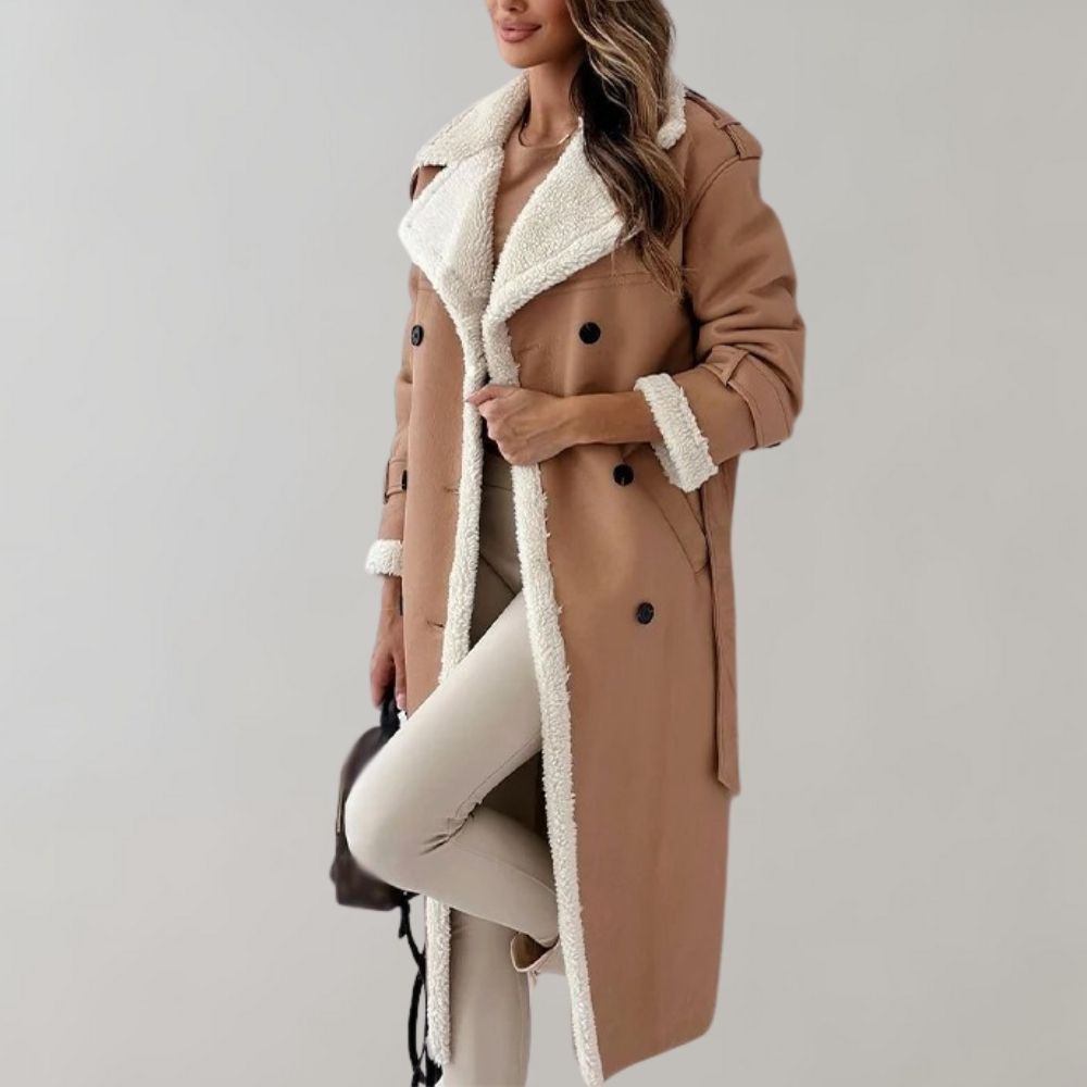 Women's Long Teddy Winter Coat