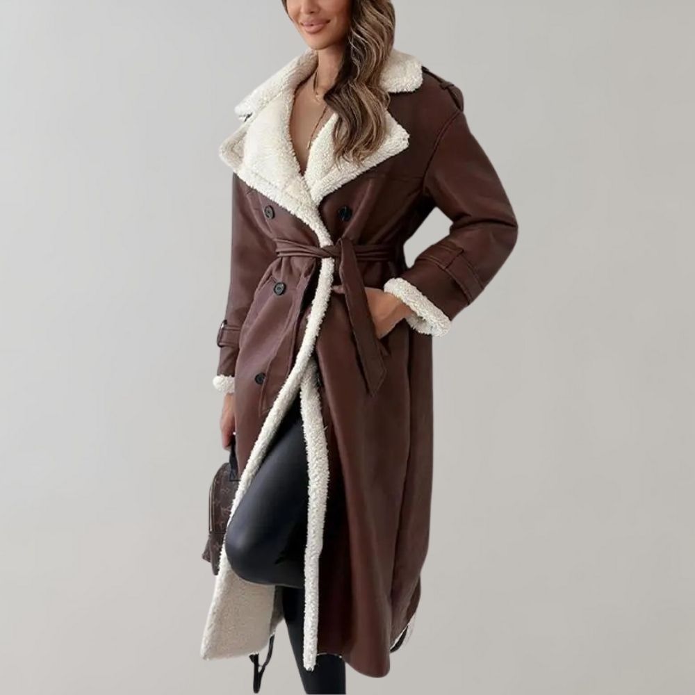 Women's Long Teddy Winter Coat