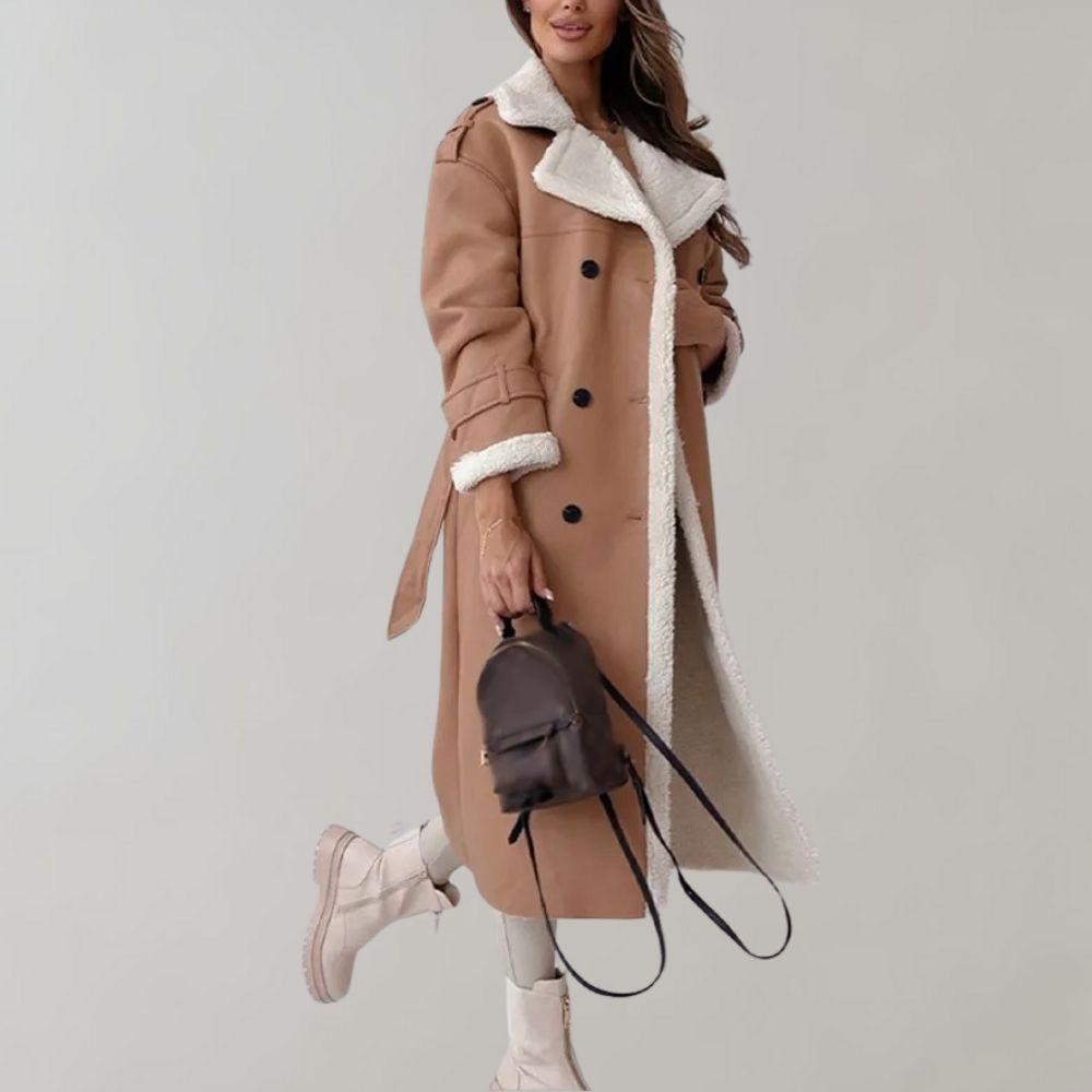 Women's Long Teddy Winter Coat