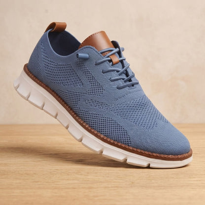 Women's Orthopedic Lace-Up Knit Sneakers with Arch Support